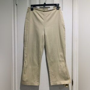 Fairweather Studio Women's Beige Cotton Pants